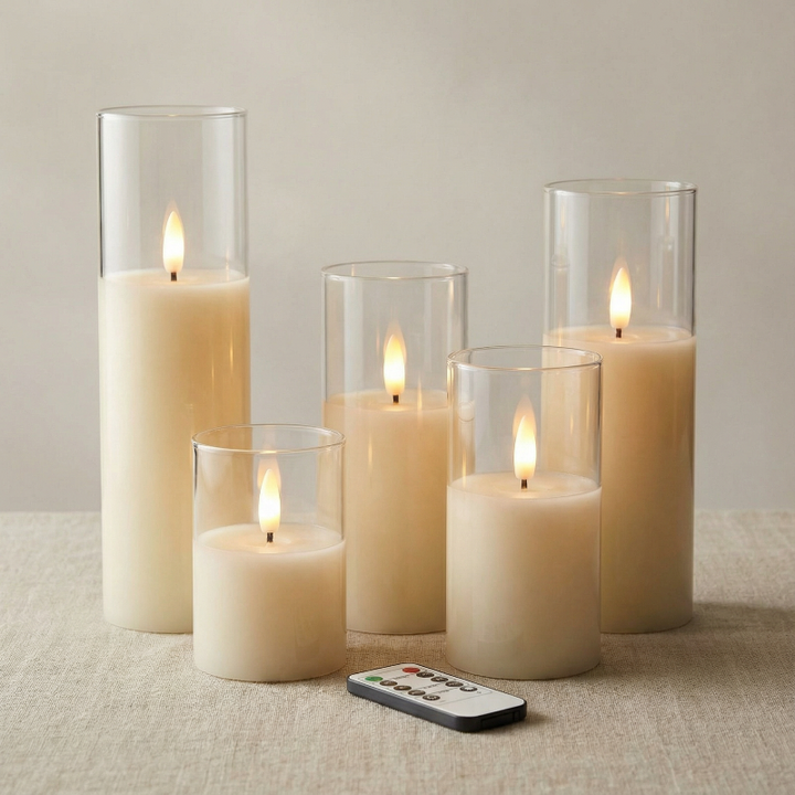 Elegant_Ivory_Flameless_LED_Pillar_Candles_-_Set_of_9_-_Safe_Battery_Operated_Fake_Candles_for_Ambiance_0